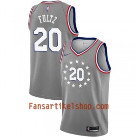 Philadelphia 76ers Trikot Markelle Fultz 20 2018-19 Nike City Edition Grau Swingman - Herren